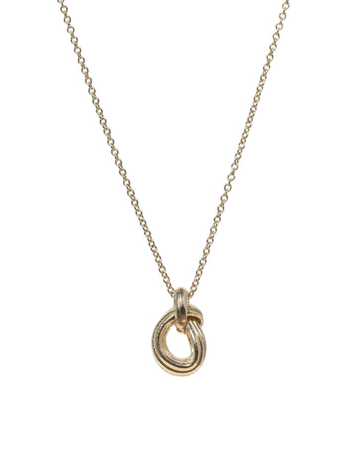 Loop pendant in 14k gold