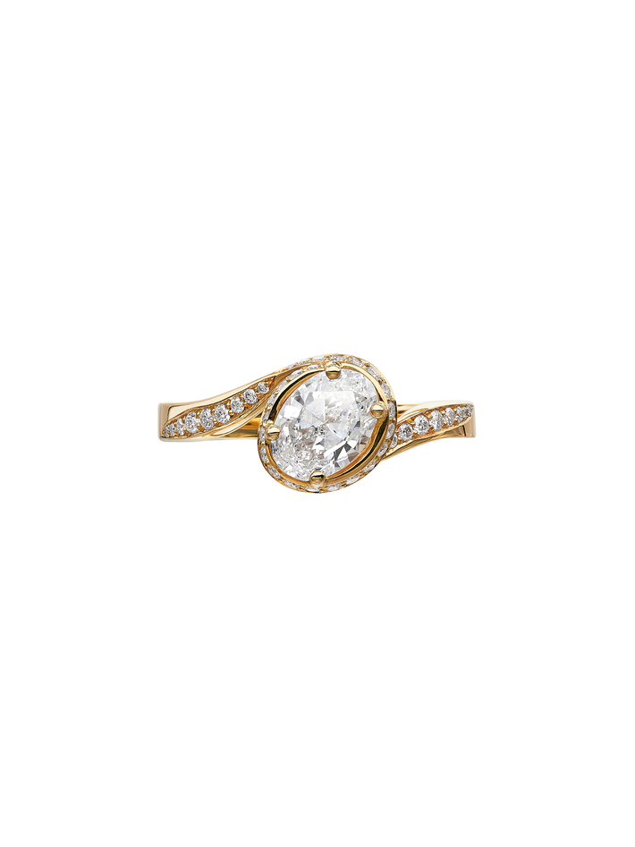 Itasca solitaire engagement ring