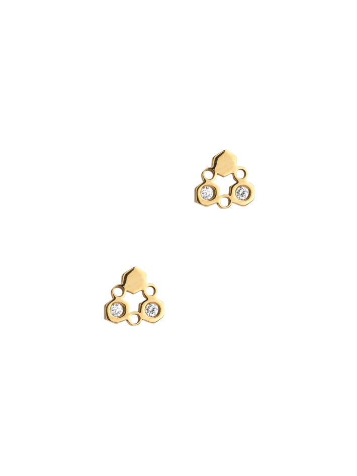 Memphis P2 diamond earrings
