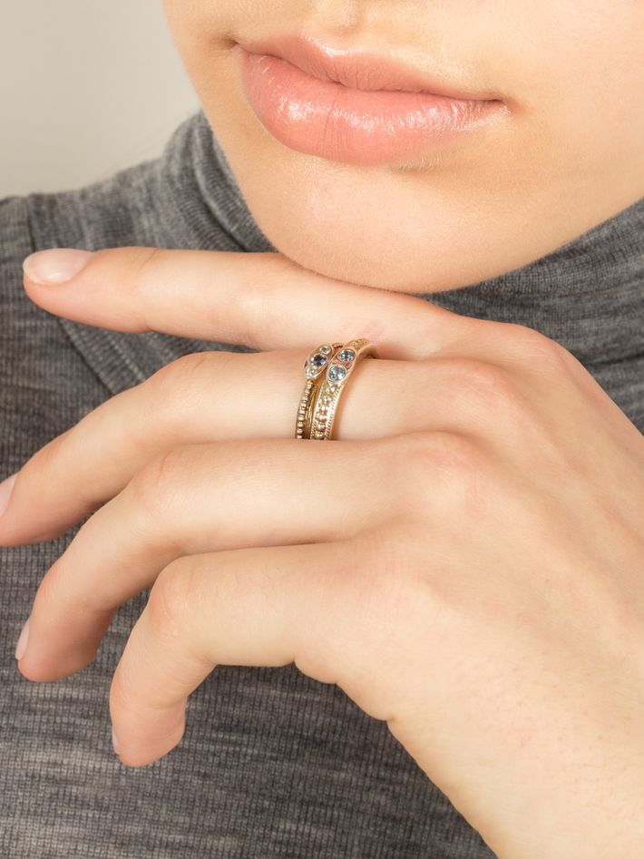 Adelaide oval diamond ring