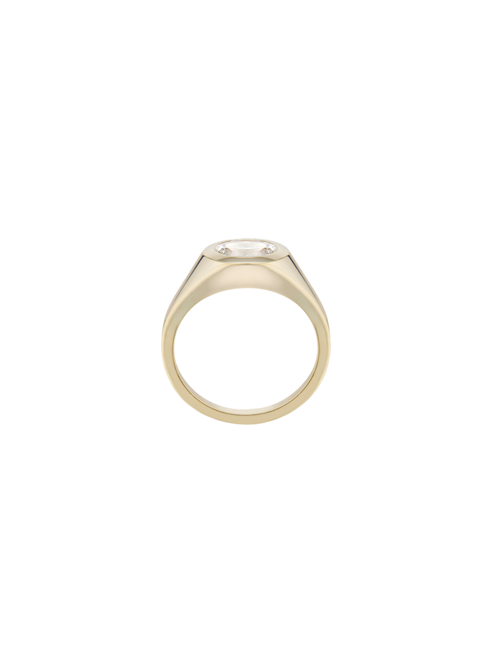 Oval once ring