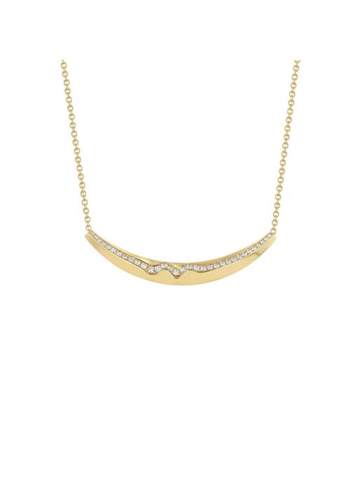 Liquid Gold Slider with Pave photo