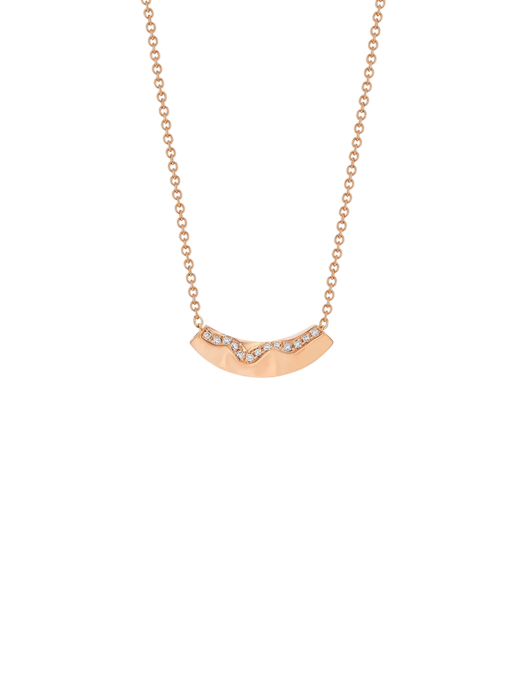 Mini Liquid Gold Slider with Pave photo