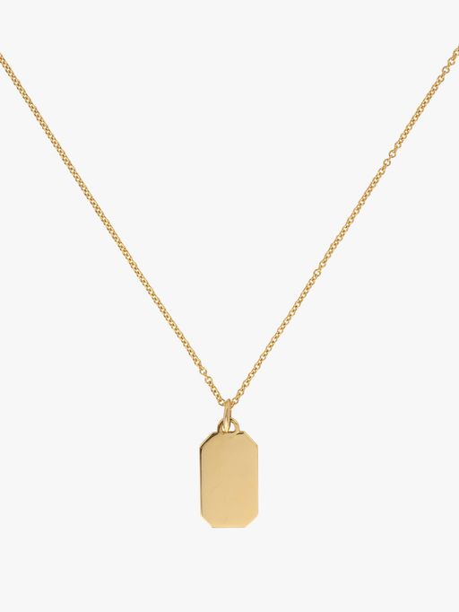 Signature tag necklace photo