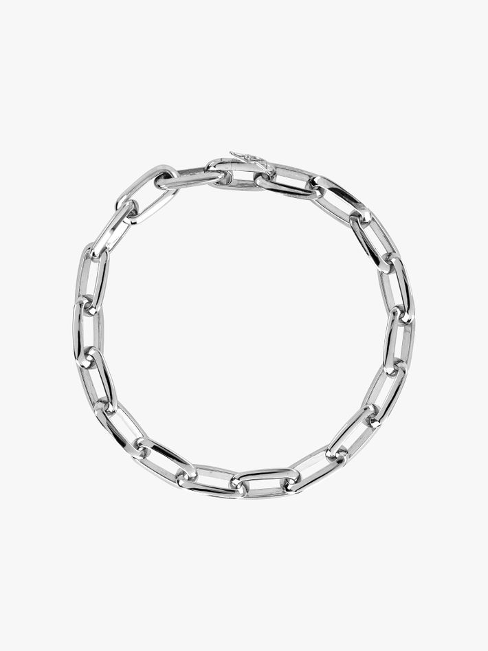 ブレスレット XL Chubby Knife Edge Link Bracelet24.1cm Xl chubby knife edge link bracelet by Lizzie Mandler