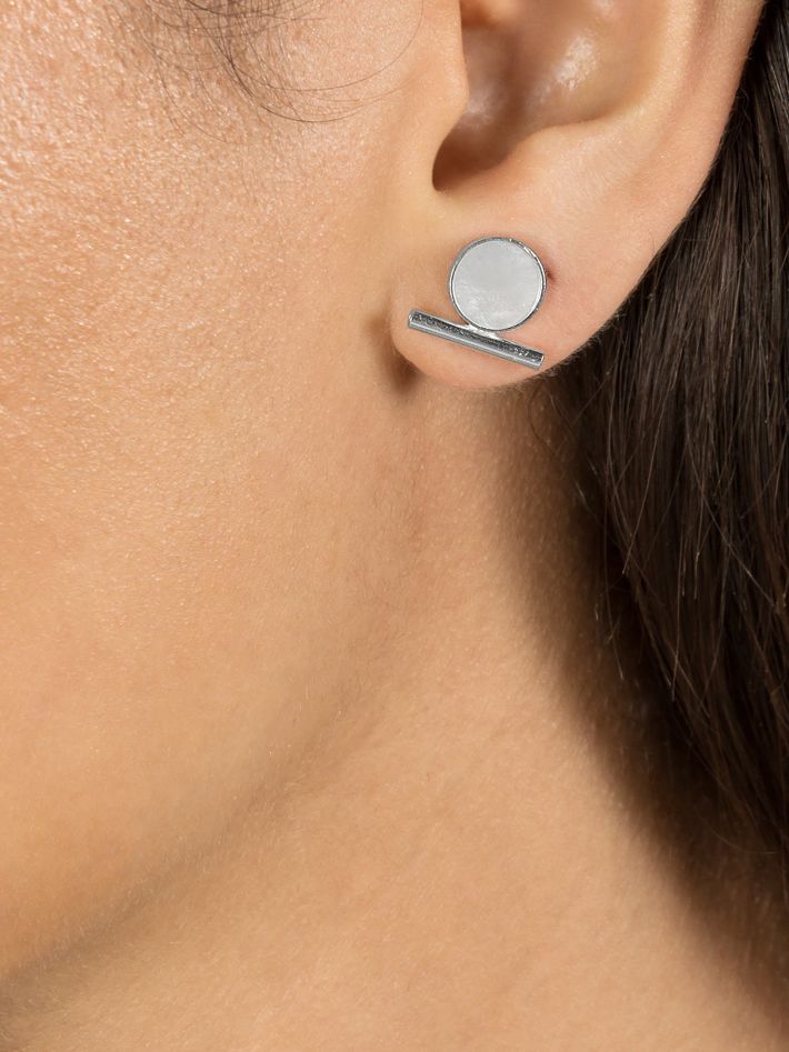 Aemil earring 05 silver
