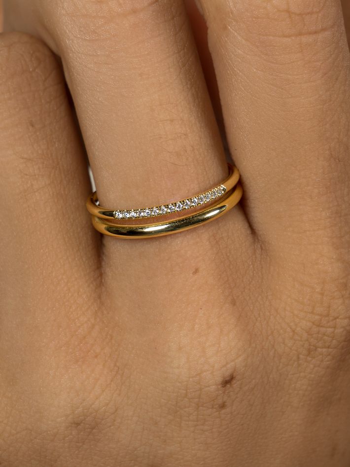 Wedding ring 05 18k yellow gold 