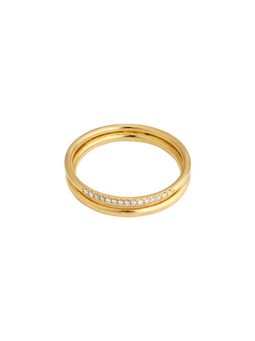 Wedding ring 05 18k yellow gold  photo