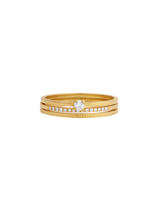 Wedding ring 06 18k yellow gold  photo