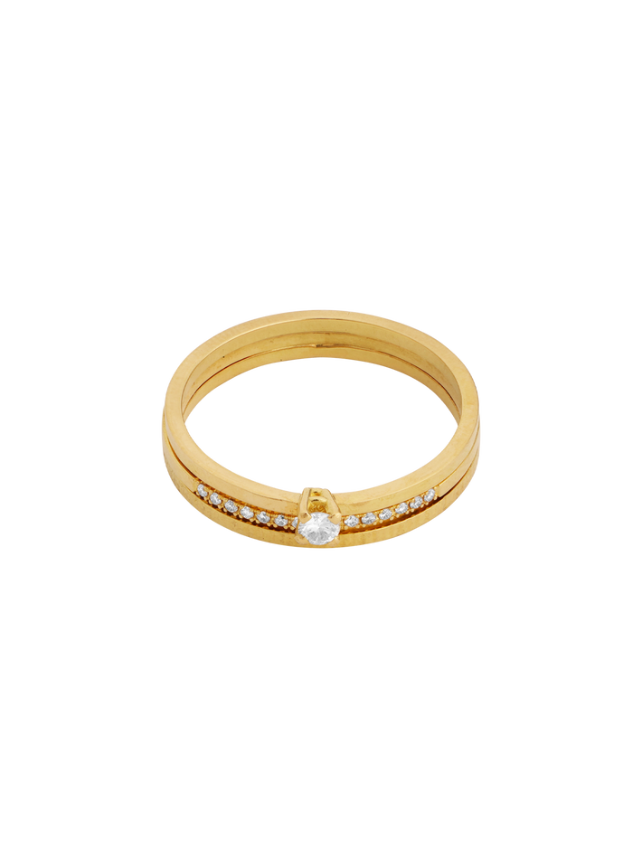 Wedding ring 06 18k yellow gold 