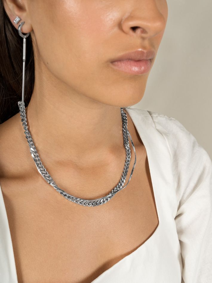 Tide necklace 02 silver