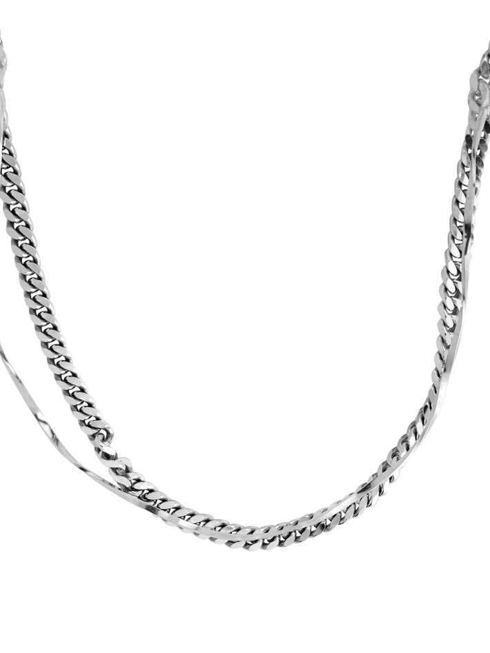 Tide necklace 02 silver