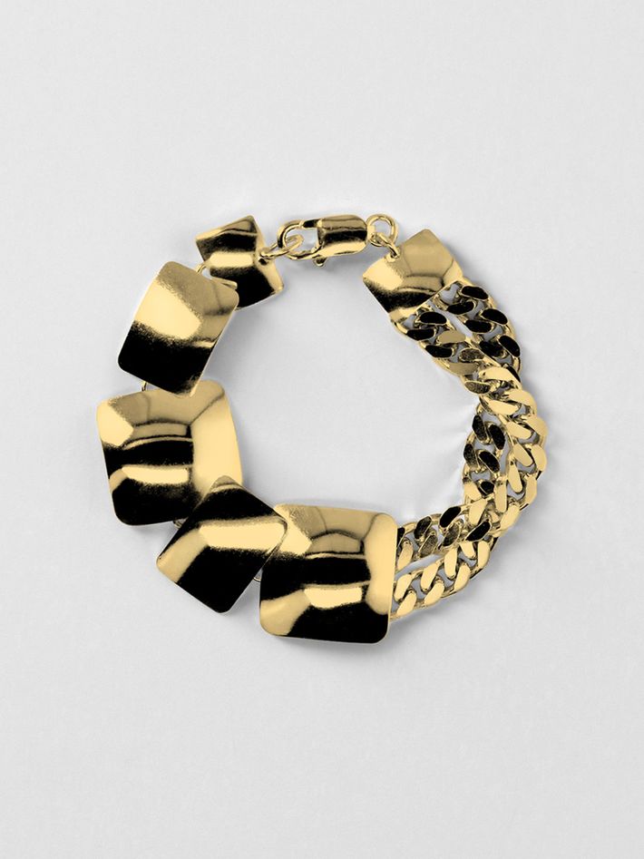 Credo bracelet 02 gold plated silver