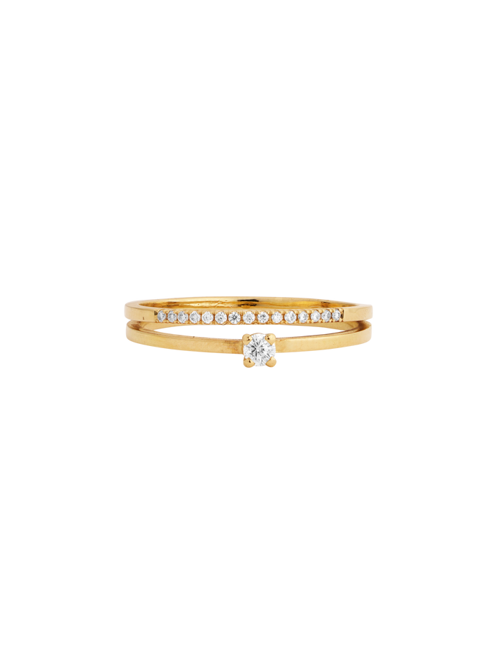 Wedding ring 04 18k yellow gold 