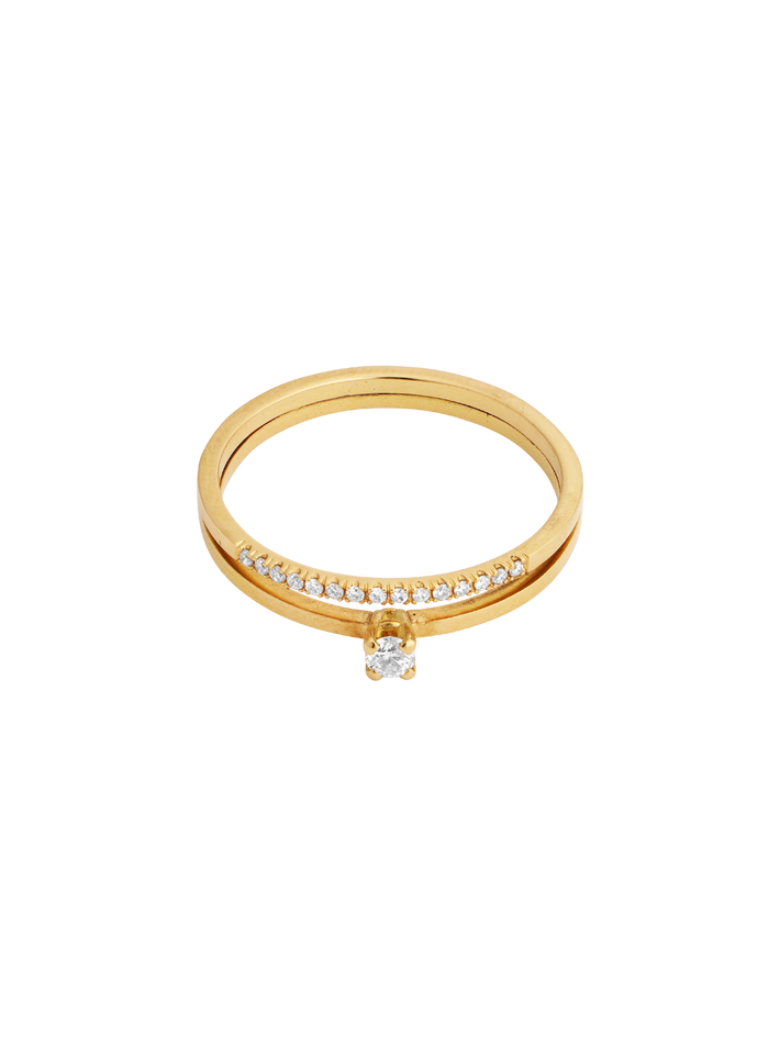 Wedding ring 04 18k yellow gold 