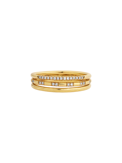 Wedding ring 03 18k yellow gold photo