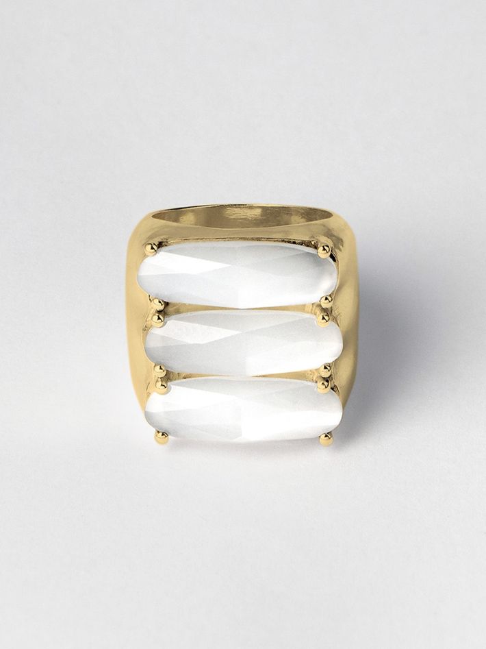 Credo ring 07 gold plated silver