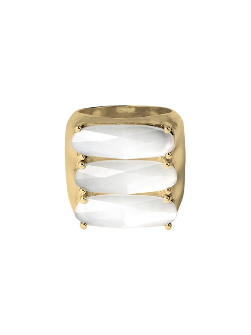 Credo ring 07 gold plated silver photo