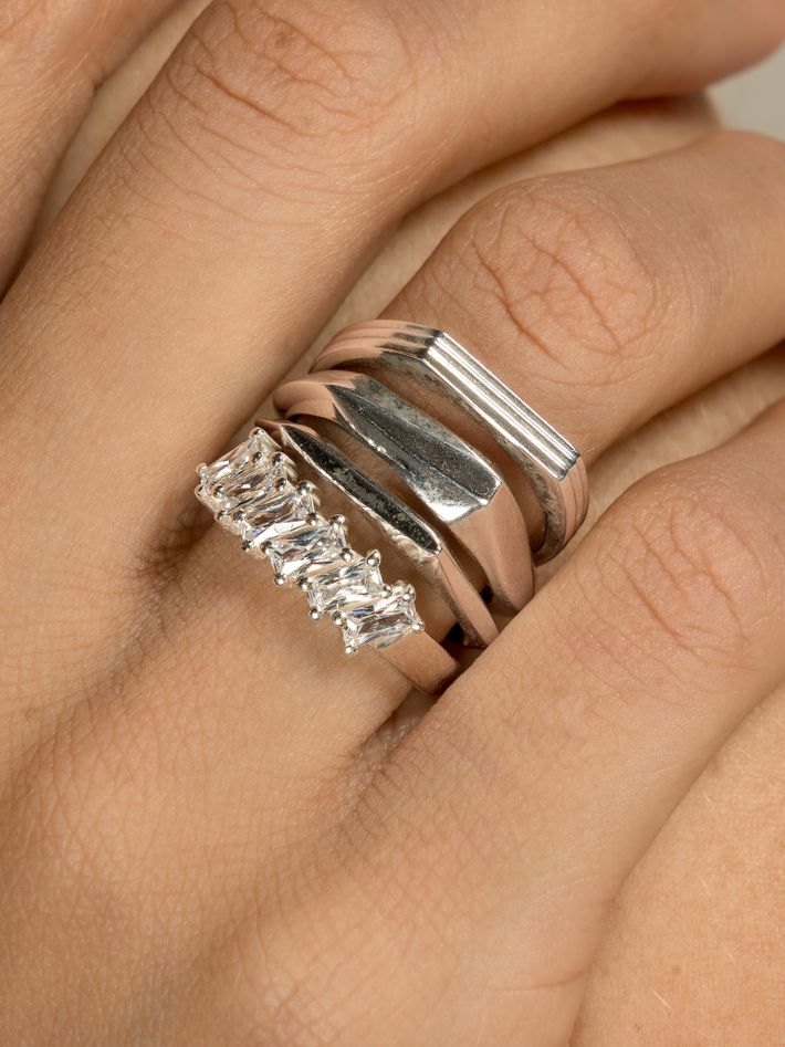 Summa ring 04 silver