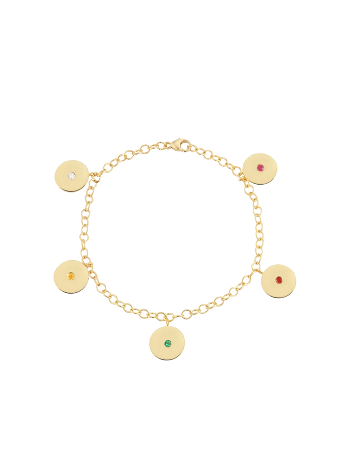 Diamond Disk Bracelet by Love Zoelle Fine Jewelry Finematter