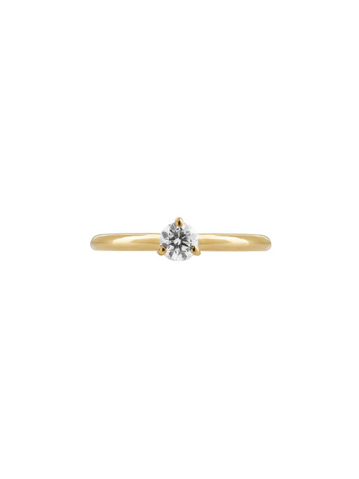 Solitaire les absolu.e.s 0.25ct - 18k yellow gold photo
