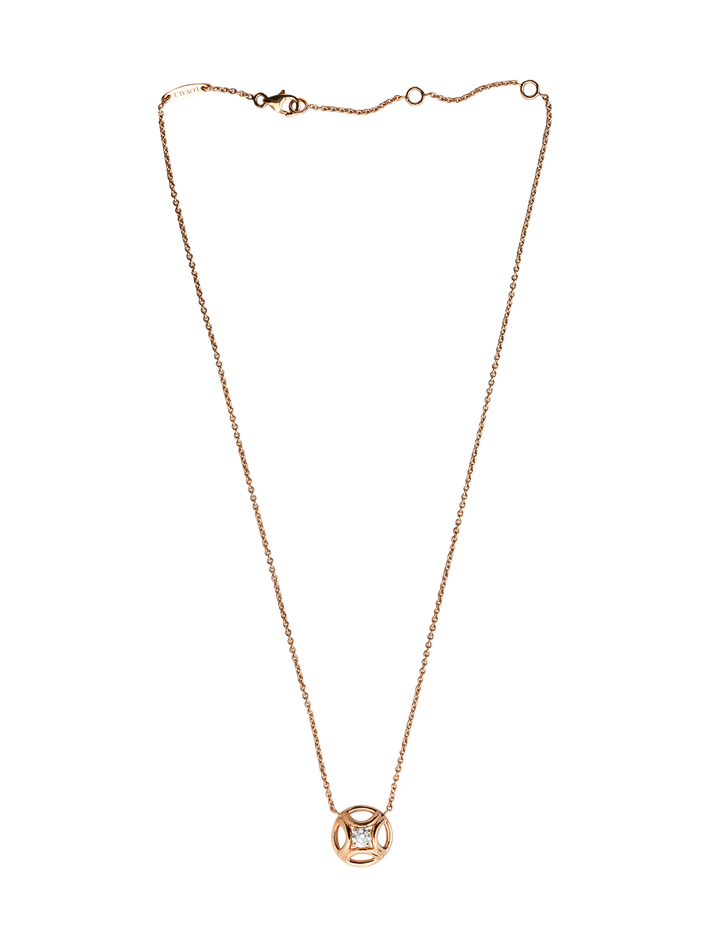 Necklace perpétuel.le 0.25ct - 18k rose gold