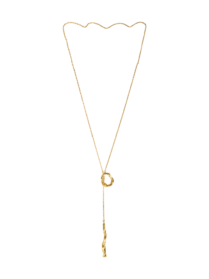 Seta lariat necklace