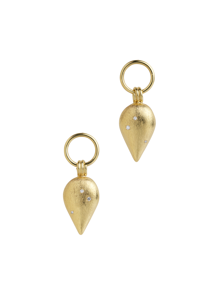 Štěstí earrings with diamonds