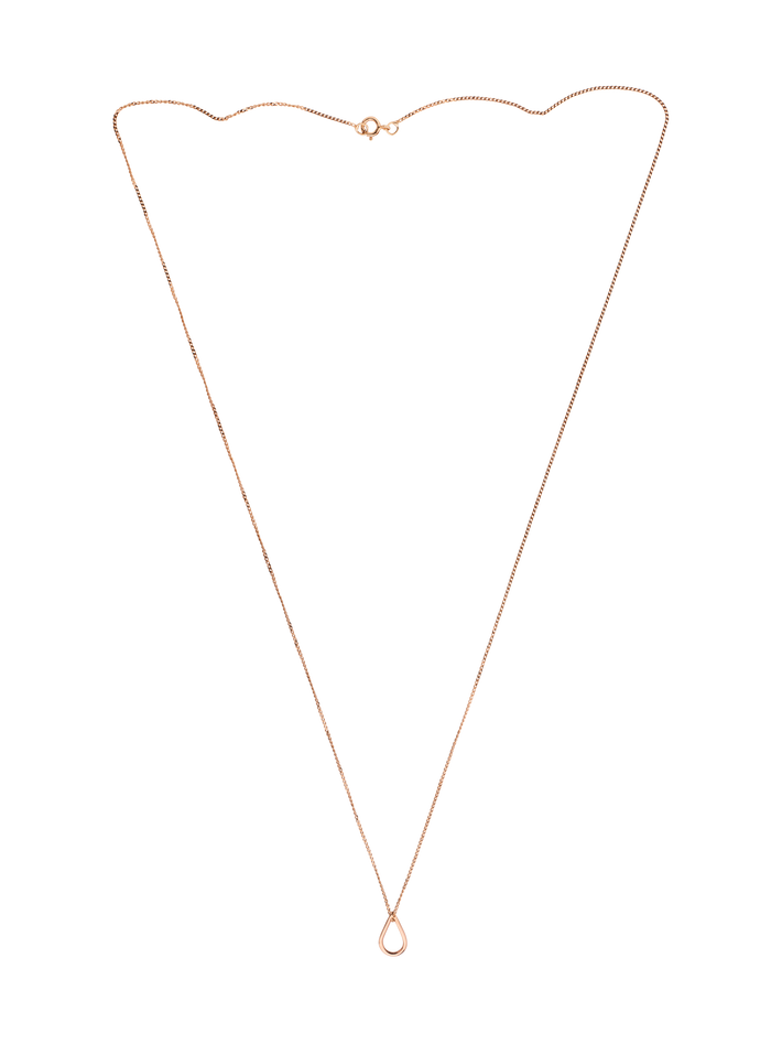 Filippa mini red gold necklace