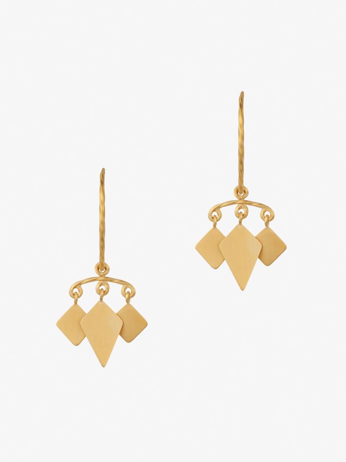 Persian fairytale hoop earrings