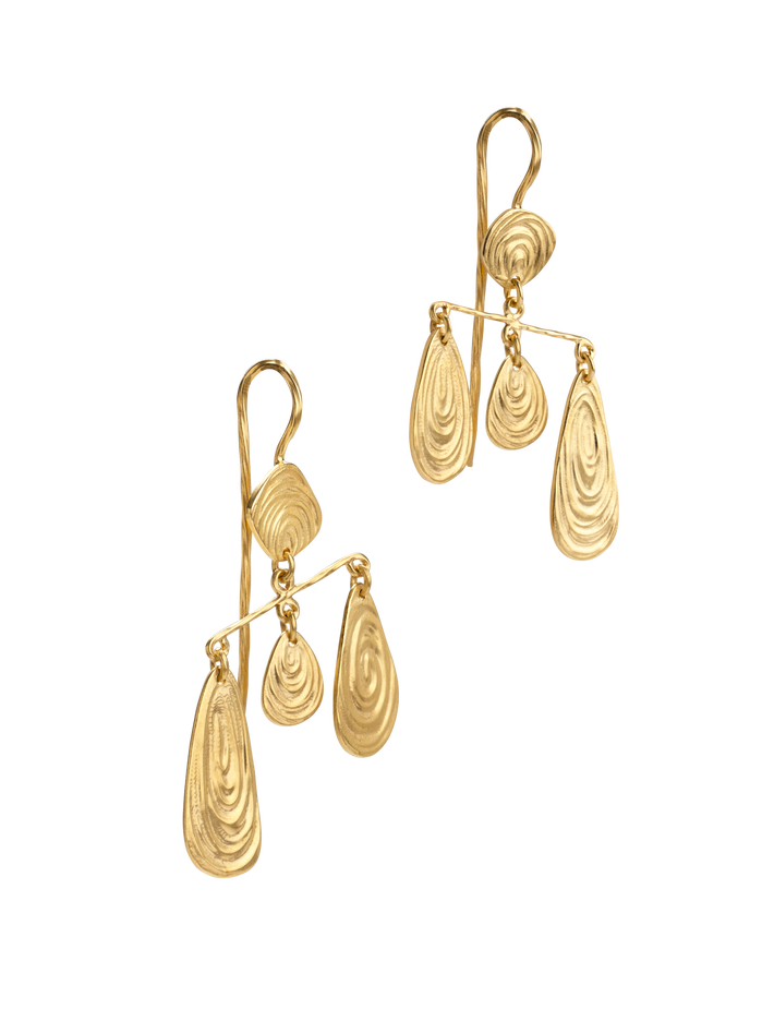 Asymmetric mobile earrings I