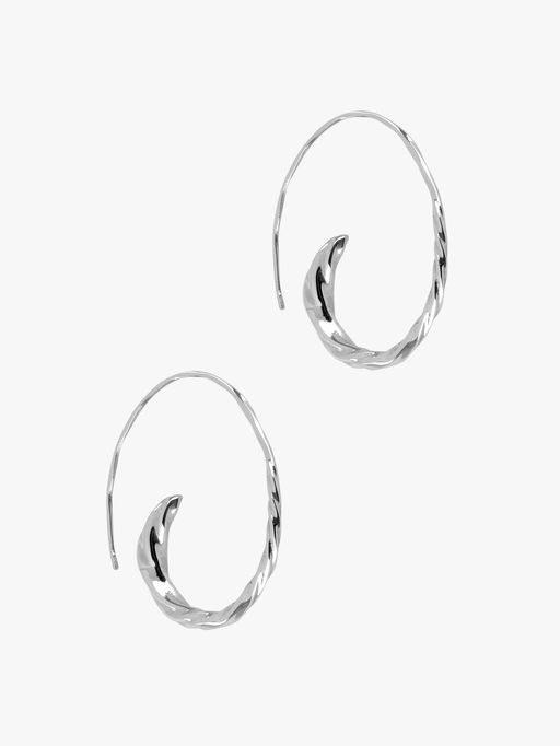 Large flow polished asymmetric hoops photo