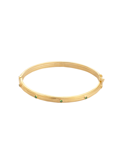 Mayor bracelet with emeralds photo
