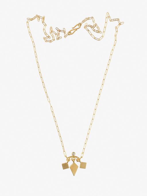 Persian necklace with diamonds photo