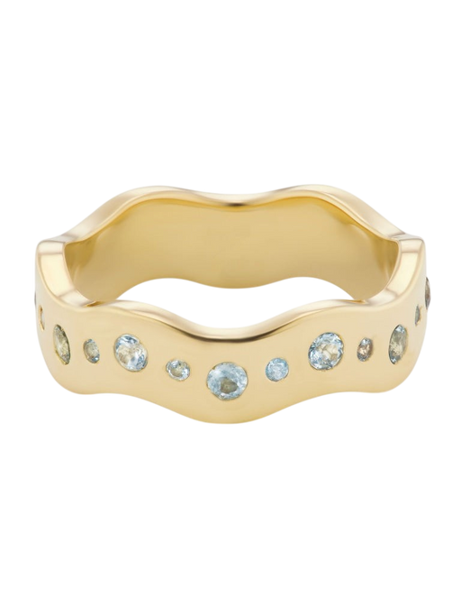 Aquamarine Wave Band V photo