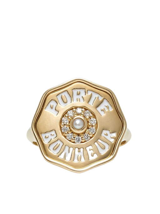 Porte Bonheur Coin Ring photo