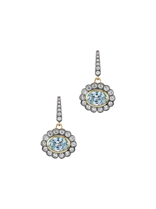 Alexandra aquamarine earrings photo