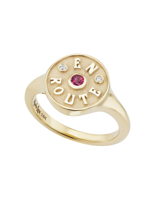 En Route Signet Pink Tourmaline photo