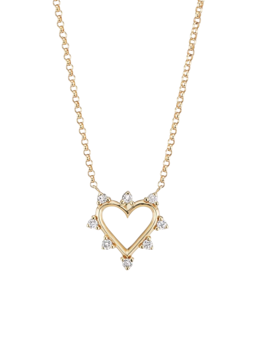 Mini Open Heart Necklace photo