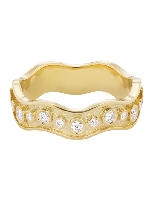 White Diamond Wave Band V photo