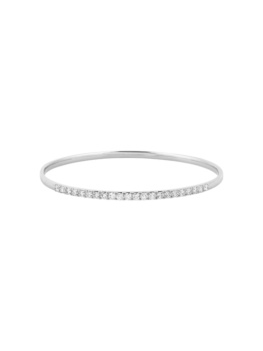 Leonis bangle - white gold photo