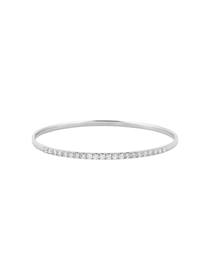 Leonis bangle - white gold