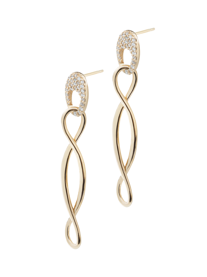 Astra earrings - diamonds