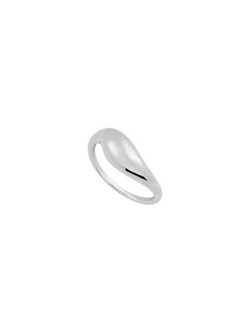 Saturn ring - white gold photo