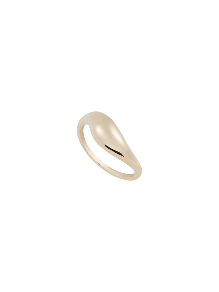 Saturn ring - yellow gold