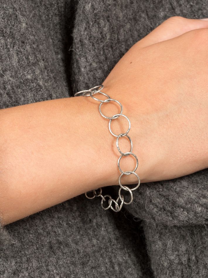 Roxanne white gold bracelet