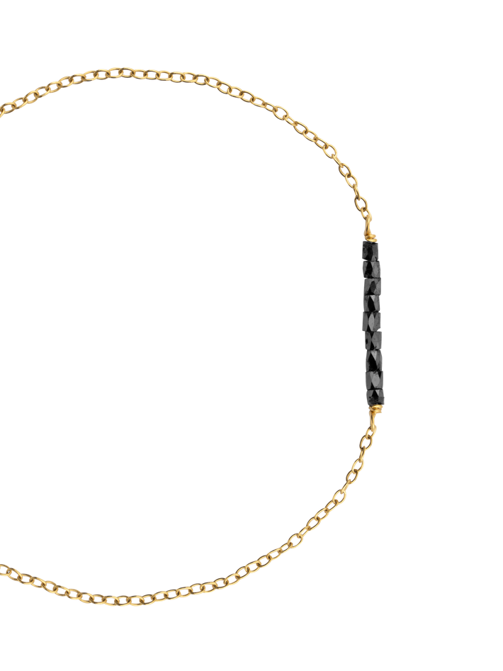 Lucy black diamond bracelet