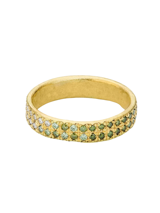 Dawn Diamond Band Green photo
