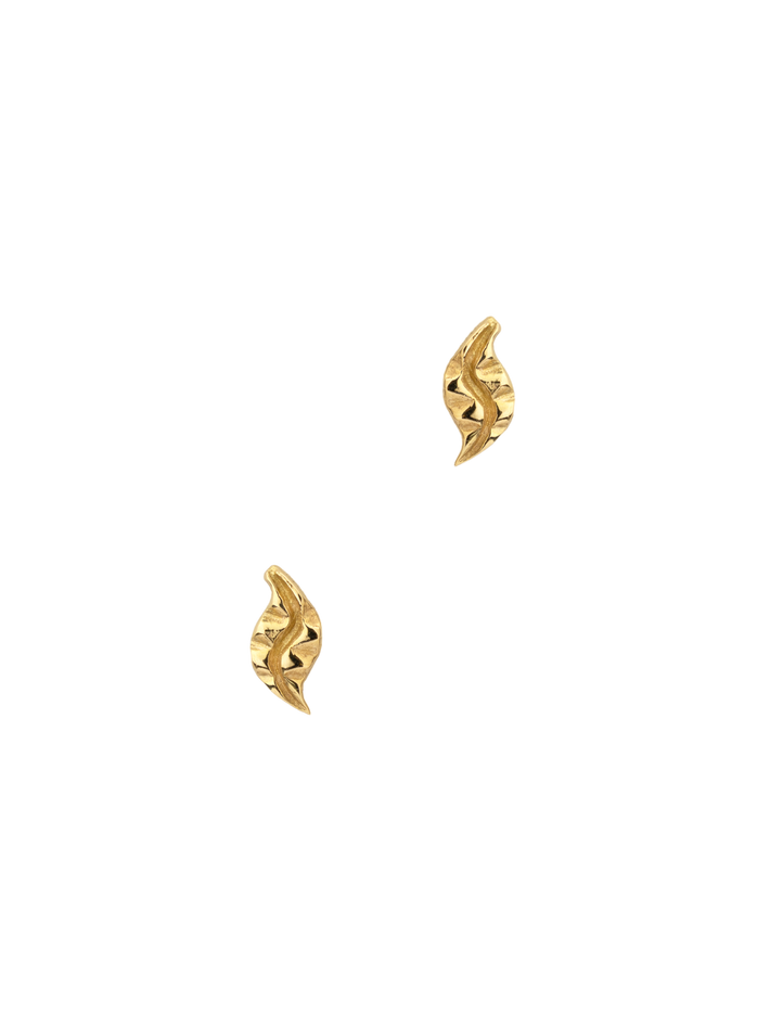 Gold leaf studs