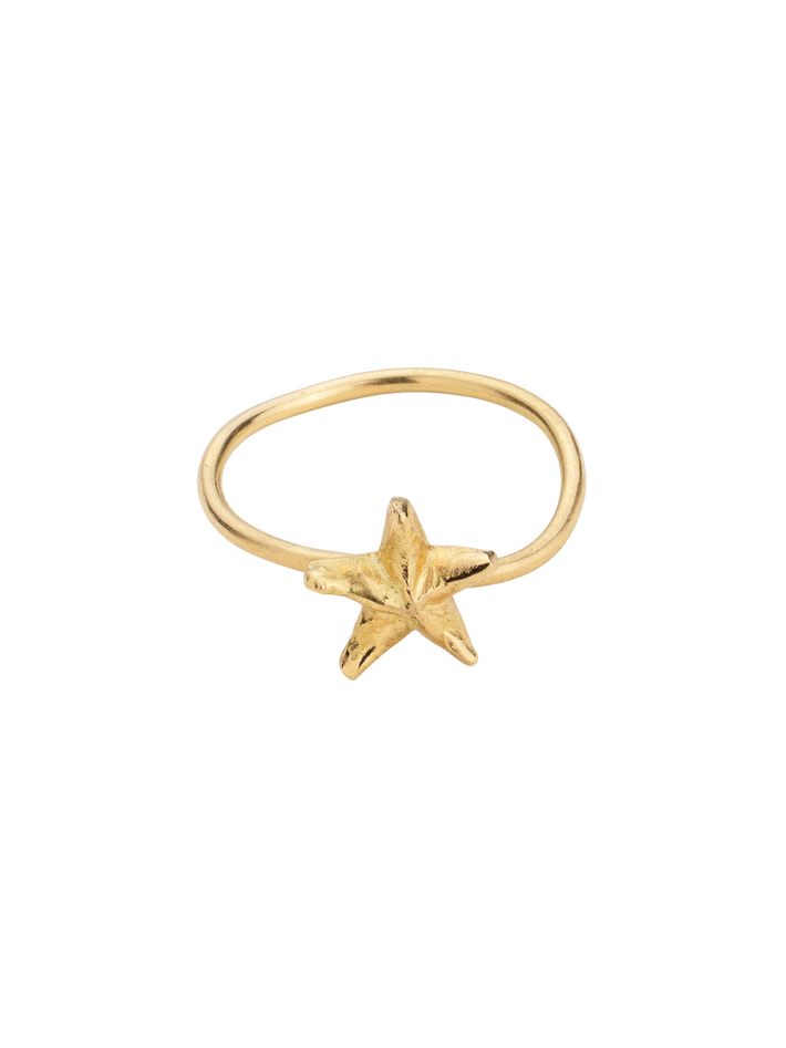 Starfish wave ring